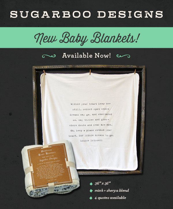 Sugarboo Designs Baby Blanket